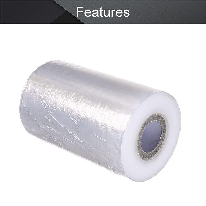 Othmro Stretch Wrap Film 12cm x 200m Shrink Wrap Stretch Film Durable Plastic Shrink Film Shrink Wrap Roll Heavy Duty Stretch Wrap Roll for Moving and Packaging Stretch Wrap Transparent - Image 3
